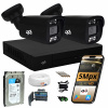 Monitorovací set DVS SET 2 KAMERY ČIERNA 5MPX ANALÓGOVÁ TRUBICA DVS 1TB