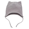 Detská čiapočka Hello Wrapped Bonnet šedá - Pinokio 50
