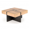 HALMAR Luxusný konferenčný stolík SEVILLA S, dub craft/čierna