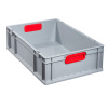 Euro prepravky classic-line B, záslepky červené, z PP, 600 x 400 x 170 mm, BJ = 5 ks