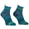 Merino ponožky ORTOVOX Alpine Light Quarter Socks M Blue Nunatak Modrá 42-44
