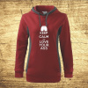 Keep calm and love your ass, Barva Červená, Velikost 2XL Bezvatriko.cz 503251