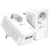 TP-Link TL-PA7027PKIT průchozí powerline set (AV1000,2xGbE, HomePlug AV2)