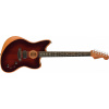 Fender American Acoustasonic Jazzmaster All-Mahogany - Bourbon Burst