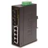 PLANET Technology Planet ISW-621S15, 4x 10 / 100Base-TX + 2x 100FX 15km, SM, DIN, IP30