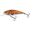 SALMO Wobler EXECUTOR Shallow Runner HOLOGRAPHIC GOLDEN BACK 5cm, 5g (plávajúci)