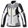 Bunda STELLA BOGOTA PRO DRYSTAR, ALPINESTARS, dámská (šedá/tmavě šedá/černá/žlutá fluo, vel. S)