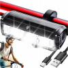 SVETLO NA BICYKEL PREDNÉ LED SVETLO NA BICYKEL RIADIDLÁ SILNÉ USB JASNÉ