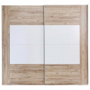 Ti'me SKRIŇA S POS. DVER. – HOR.VED, biela, farba duba, 220,1/209,7/61,2 cm - Spálňové sety - 000687018512