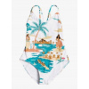 Detské plavky - Roxy One -kus outfit. 16 biela (Roxy White One -kus Print (16l))