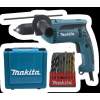 Makita Príklepová vŕtačka s kufrom, rýchloskľučovadlo 1,5-13mm, 680W HP1641K1X