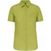 KARIBAN VINTAGE JUDITH K548 / Dámska košeľa s krátkym rukávom - burnt lime 4XL