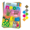 Blok farebného papiera výkres Art Carton Neon