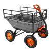 Vevor Vyklápací vozík 680 kg, 15 cu. ft., 90° vyklopenie, 2-in-1 rukoväť SLZXTC1500B1PGMIL001V0