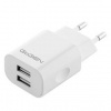 Nabíjačka do siete GoGEN ACH 204, 2x USB 2A, 10W (ACH204W) biela