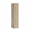 Policová skriňa BASIC, pravé dvere so zámkom, 40x40x182,1cm, dub Somona