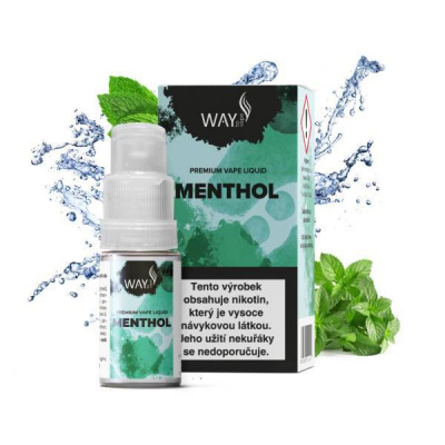 E-liquid Way To Vape Menthol 10ml Obsah nikotinu: 18mg