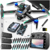 DRON S KAMEROU 8K S159 PROFESIONÁLNY OBCHÁDZANIE PREKÁŽOK 5000 m 60min GPS 5G