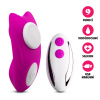 Bezdrátový vibrační motýlek Magnetic Vibe růžový