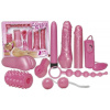 You2Toys Candy Toy Set - sada erotických pomôcok, 9 dielov, ružová farba