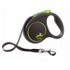 FLX FLEXI Black Design S - samonavíjacie vodítko - 5 m