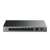 TP-LINK TP-Link LiteWave 10-portový gigabitový stolový switch s 8 portami PoE+