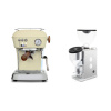 Ascaso Dream PID, Sweet Cream + Rocket Espresso FAUSTINO 3.1, white