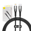 Kábel USB-C pre sériu Lightning Baseus Glimmer, 20 W, 1 m (čierny) 6932172617844