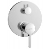 Sapho ICONIC podomietková sprchová batéria, 2 výstupy, chróm AF042