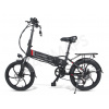 Elektrický bicykel SAMEBIKE 20LVXD30-II čierny 350W
