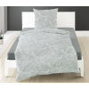 Bierbaum obliečka bavlnený satén 3684 Paisley Grey - 200x220 / 2x70x90 cm