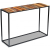 Konzolový stolek masivní recyklované dřevo 110 x 35 x 76 cm Vícebarevný 243337