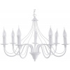 Sollux Lighting Minerwa závesné svietidlo x40 W biela SL.0215