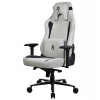 AROZZI herní židle VERNAZZA XL Supersoft Light Grey/ látkový povrch/ světle šedá (VERNAZZA-XL-SPSF-LG)