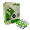 WAGO WAGO Ekologická krabicová svorka 3-pólová, páčková, 3x(0,14…4mm²), CAGE CLAMP®, bal.50ks