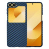 Techsuit Carbonite FiberShell ochranný obal pre Samsung Galaxy Z Flip6 – azurový KF2335338