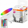 Žiarovka, žiarivka - OSRAM LED žiarovka RGBW + diaľkové ovládanie 4,2 W = 25W 120 ° GU10 (OSRAM LED žiarovka RGBW + diaľkové ovládanie 4,2 W = 25W 120 ° GU10)