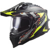 LS2 MX701 Explorer C EXTEND Matt HV Yellow XL