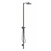 Axor Starck Sprchový set s termostatom, priemer 24 cm, 1 prúd, kefovaný čierny chróm 12672340-AX
