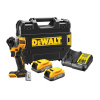 Dewalt DCF850E2T uťahovač rázový 1/4 206nm 18v xr powerstack 2x1,7ah bezuhlíkový