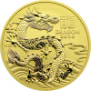 Zlatá investičná minca Year of the Dragon Rok Draka Lunárny 2 Oz 2024