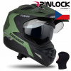PRILBA CASSIDA TOUR ARMY GREEN MAT XL MOTOCYKLOVÁ (PRILBA CASSIDA TOUR ARMY GREEN MAT XL MOTOCYKLOVÁ)