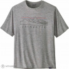 Patagonia Cap Cool Daily Graphic tričko, stratapeaks: feather grey M