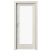 PORTA Doors SET rámové dvere RESIST 7.4. Sklo, Gladstone - Dub Biely + zárubeň PD-RESIST-7.4.-DUBBIELY