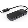 PremiumCord adaptér MST DisplayPort 1.4 na 3x DisplayPort / 8K / 3x 4K / čierny