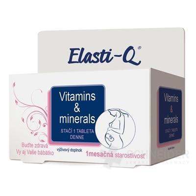 Elasti-Q VITAMINS & MINERALS tbl 1x30 ks