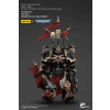Joy Toy (CN) Warhammer 40k Chaos Space Marines Black Legion Vyvolený šampión akčná figúrka so zbraňou a silným maulom 20 cm