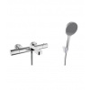 kielle Oudee - Termostatická vaňová batéria s príslušenstvom EcoSpare, chróm 10302SNT100