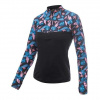 Mikina Sensor Coolmax Thermo Zip - Dámska Black / Floral S