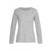 Dámska mikina STEDMAN KNIT SWEATER svetlosivá M
